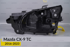 Корпус фари Mazda CX-9 TC (2016-2024) лівий