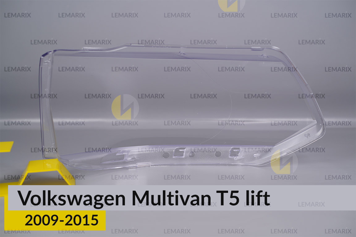 Скло фари VW Volkswagen Multivan T5 (2009-2015) рест ліве