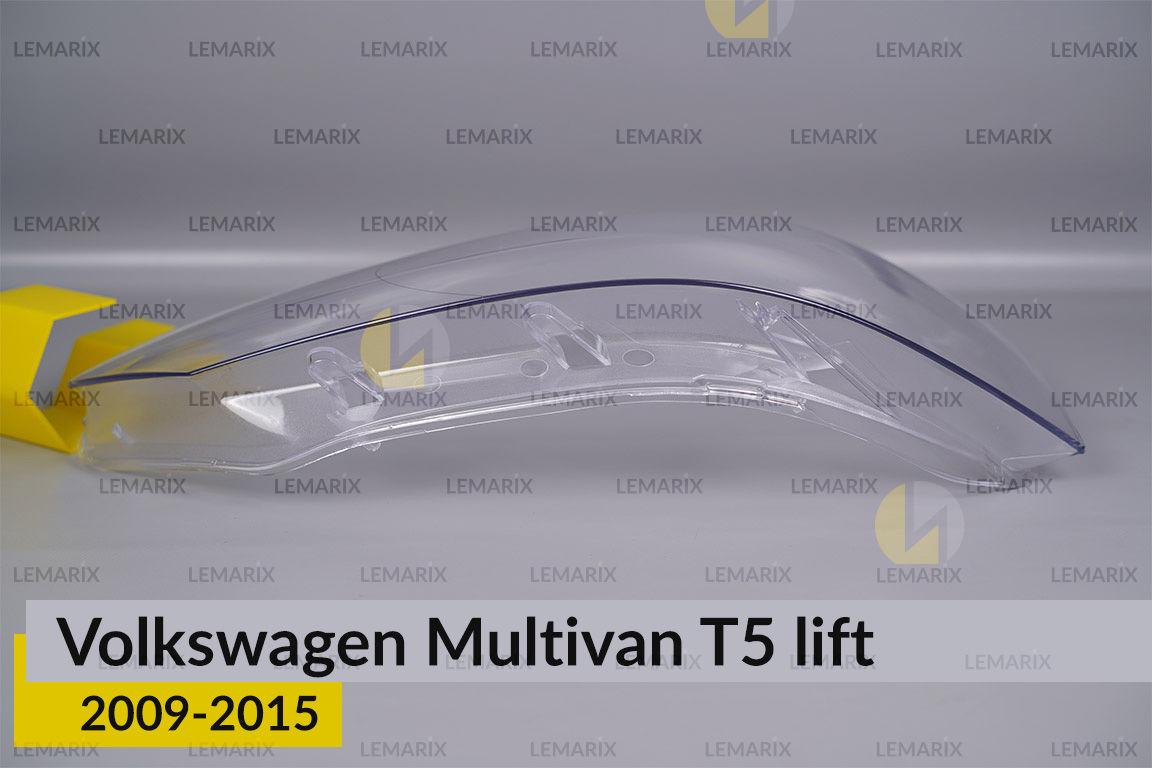 Скло фари VW Volkswagen Multivan T5 (2009-2015) рест ліве