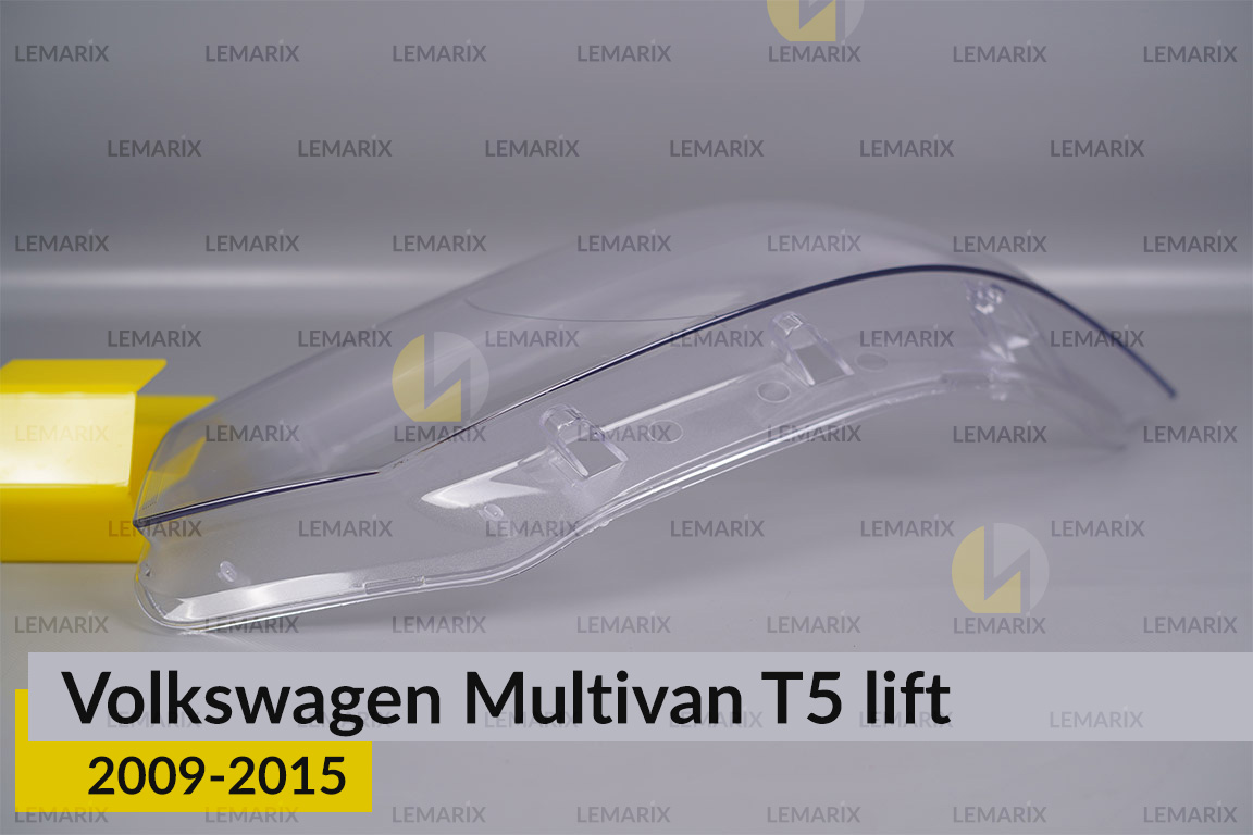 Скло фари VW Volkswagen Multivan T5 (2009-2015) рест ліве