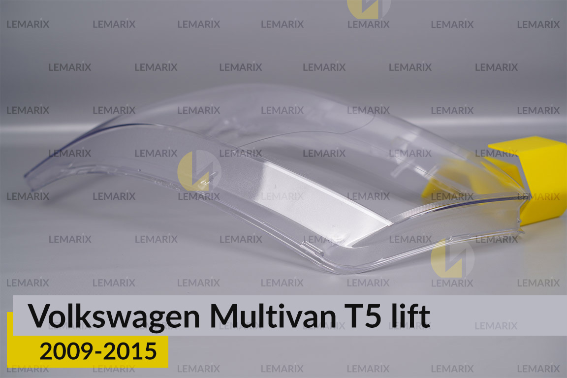 Скло фари VW Volkswagen Multivan T5 (2009-2015) рест ліве