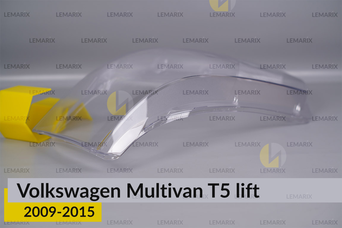 Скло фари VW Volkswagen Multivan T5 (2009-2015) рест ліве