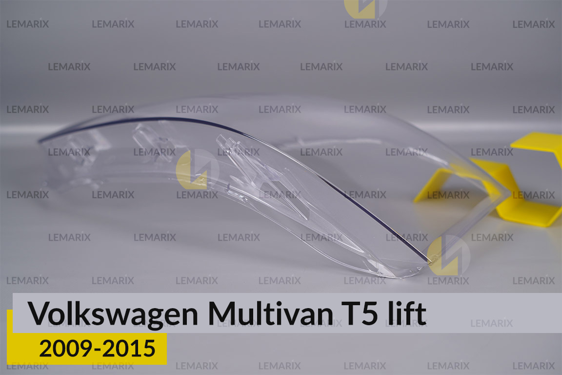Скло фари VW Volkswagen Multivan T5 (2009-2015) рест ліве