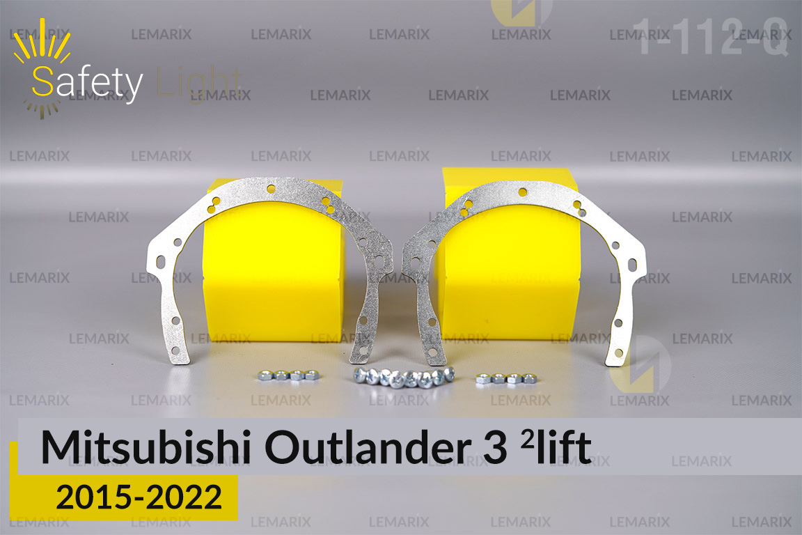 Перехідна рамка для Mitsubishi Outlander 3 (2015-2022) 2 рест