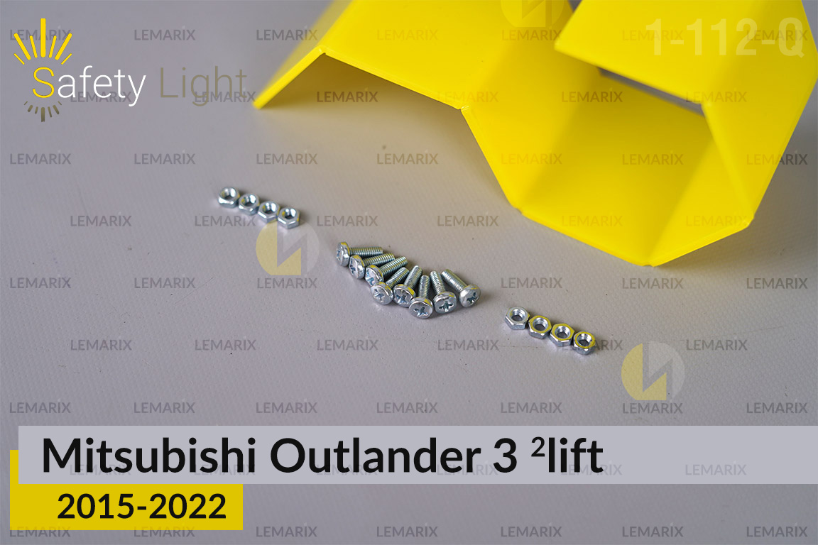 Перехідна рамка для Mitsubishi Outlander 3 (2015-2022) 2 рест