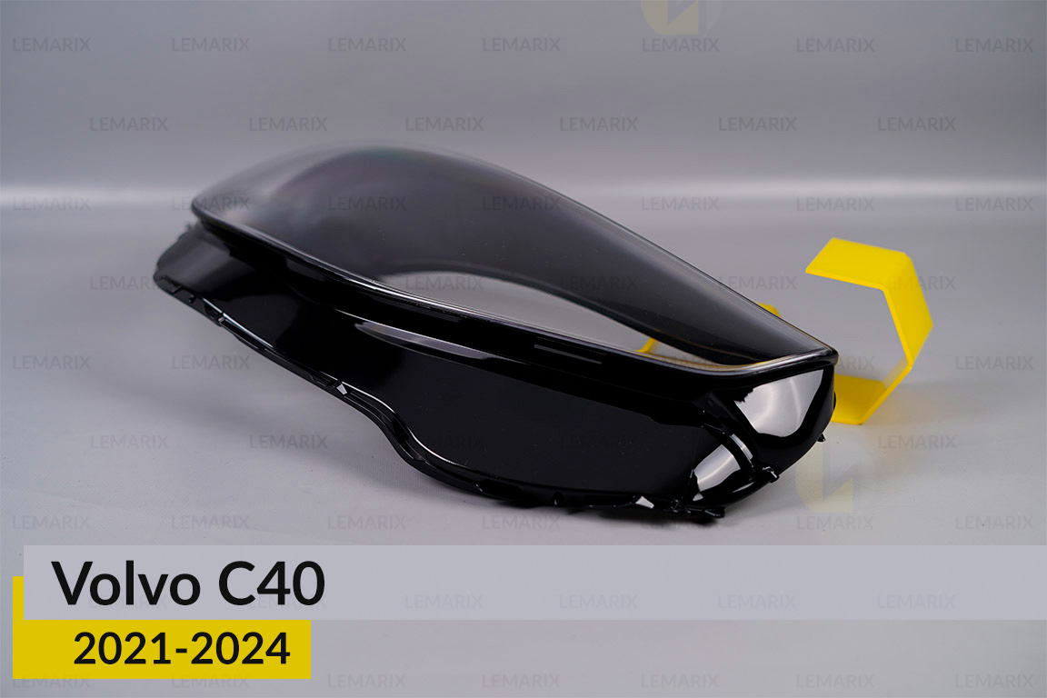 Скло фари Volvo C40 (2021-2024) праве