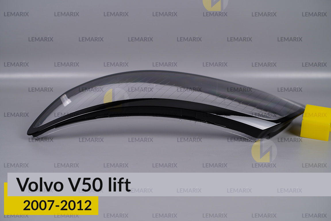 Скло фари Volvo V50 (2007-2012) рест ліве