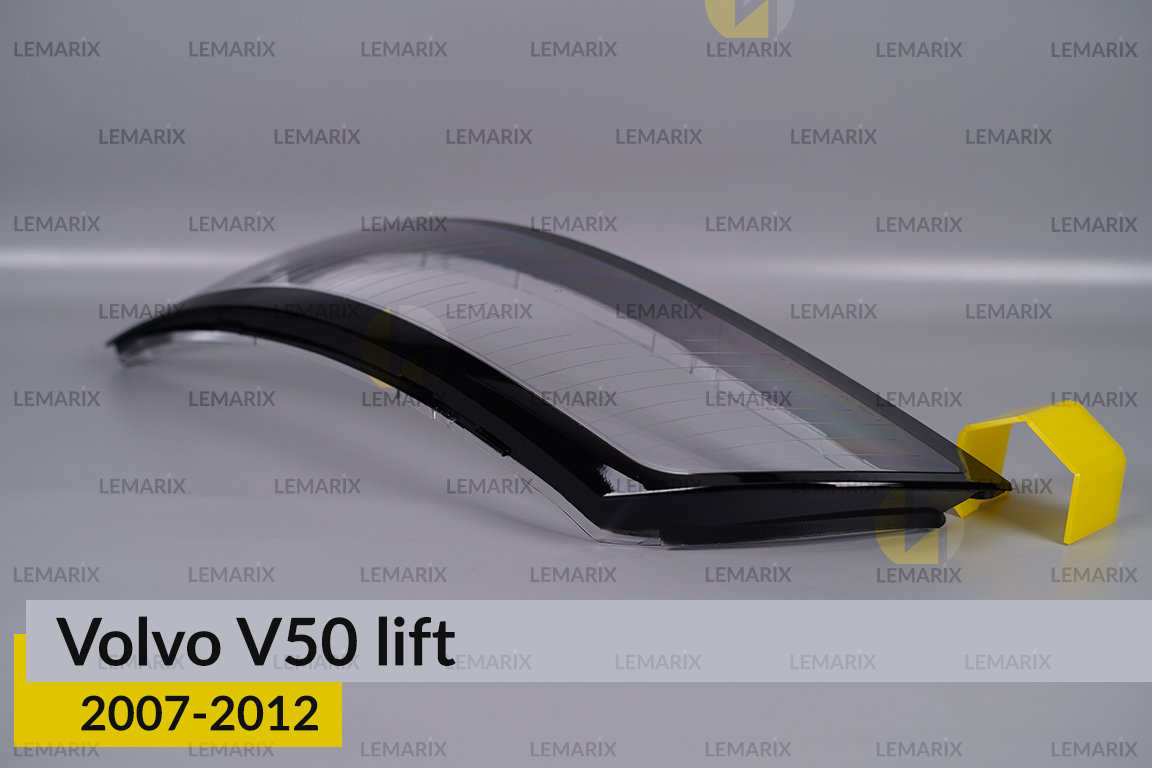 Скло фари Volvo V50 (2007-2012) рест ліве