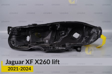Корпус фари Jaguar XF X260 (2021-2024) рест лівий