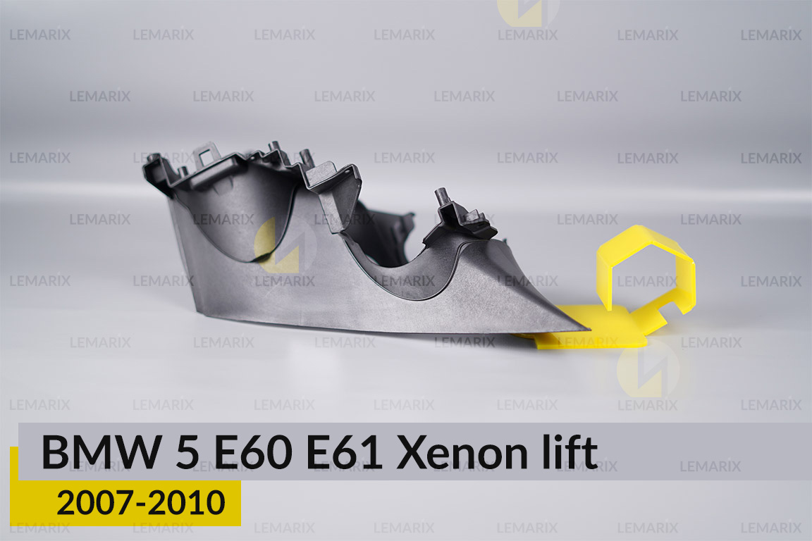 Декоративна маска BMW 5 E60 E61 Xenon (2007-2010) рест ліва