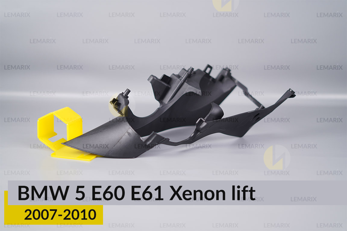 Декоративна маска BMW 5 E60 E61 Xenon (2007-2010) рест ліва