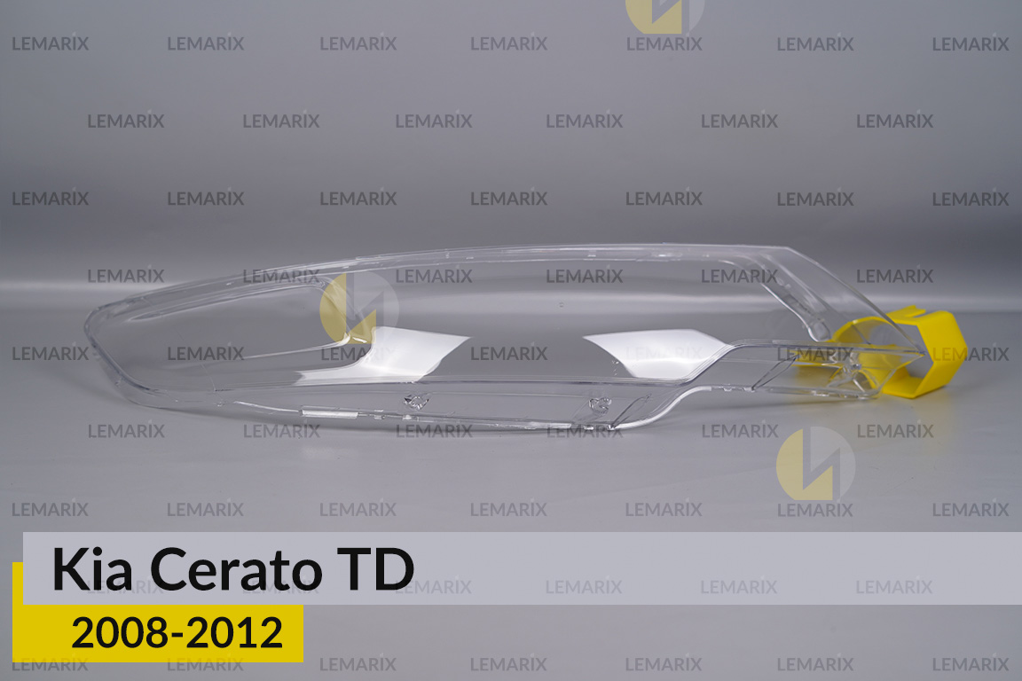 Скло фари Kia Cerato TD (2008-2012) праве