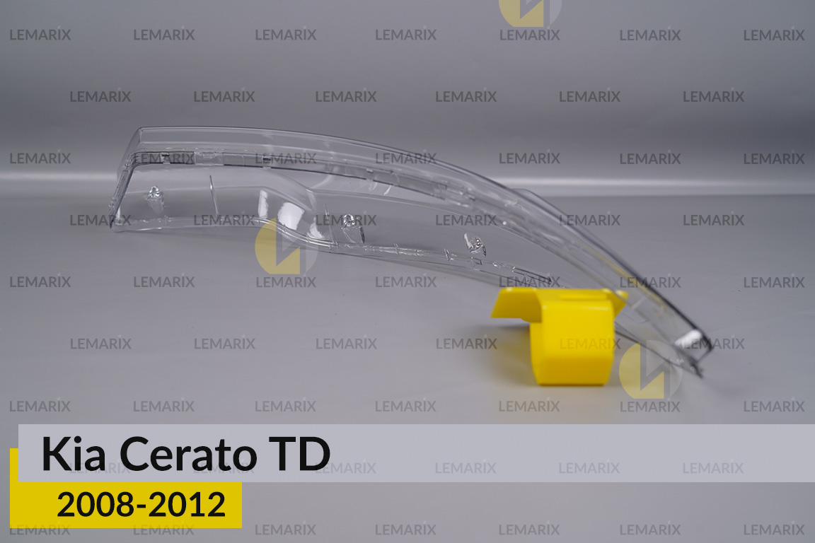 Скло фари Kia Cerato TD (2008-2012) праве