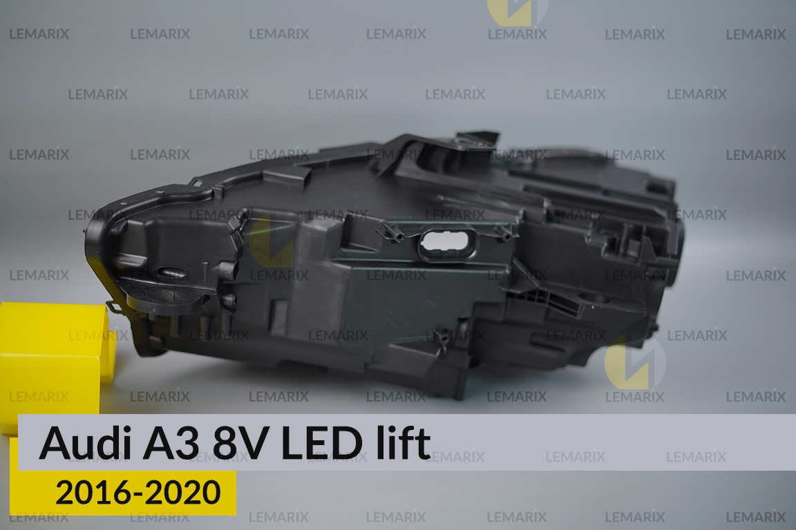 Корпус фари Audi A3 8V LED (2016-2020) рест правий