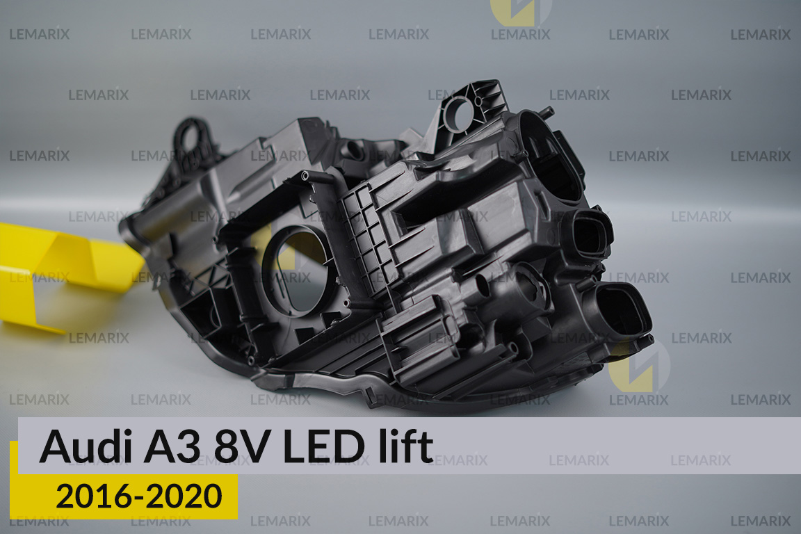 Корпус фари Audi A3 8V LED (2016-2020) рест правий