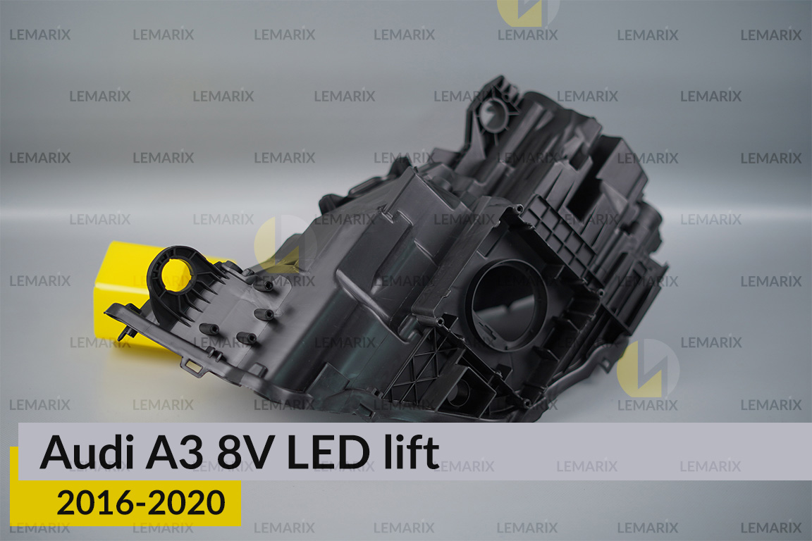 Корпус фари Audi A3 8V LED (2016-2020) рест правий