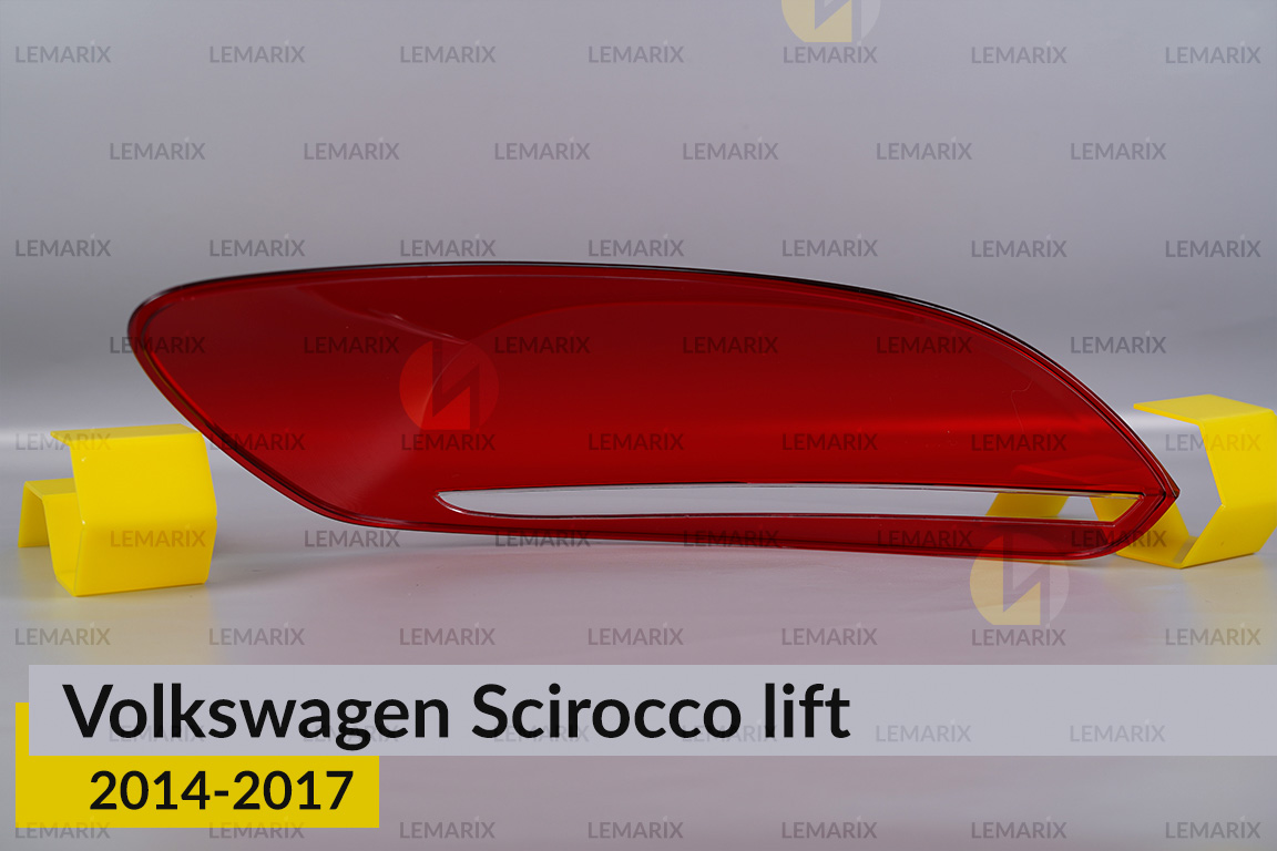 Скло заднього ліхтаря VW Volkswagen Scirocco (2014-2017) рест праве