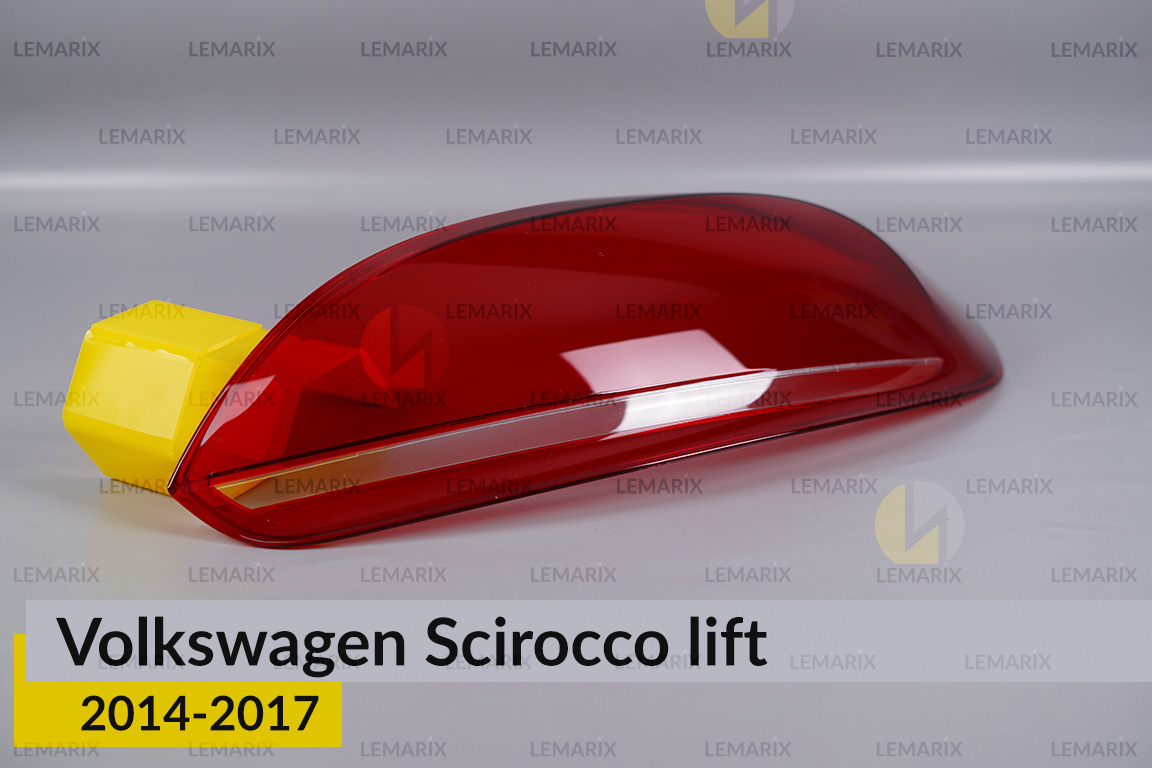 Скло заднього ліхтаря VW Volkswagen Scirocco (2014-2017) рест праве
