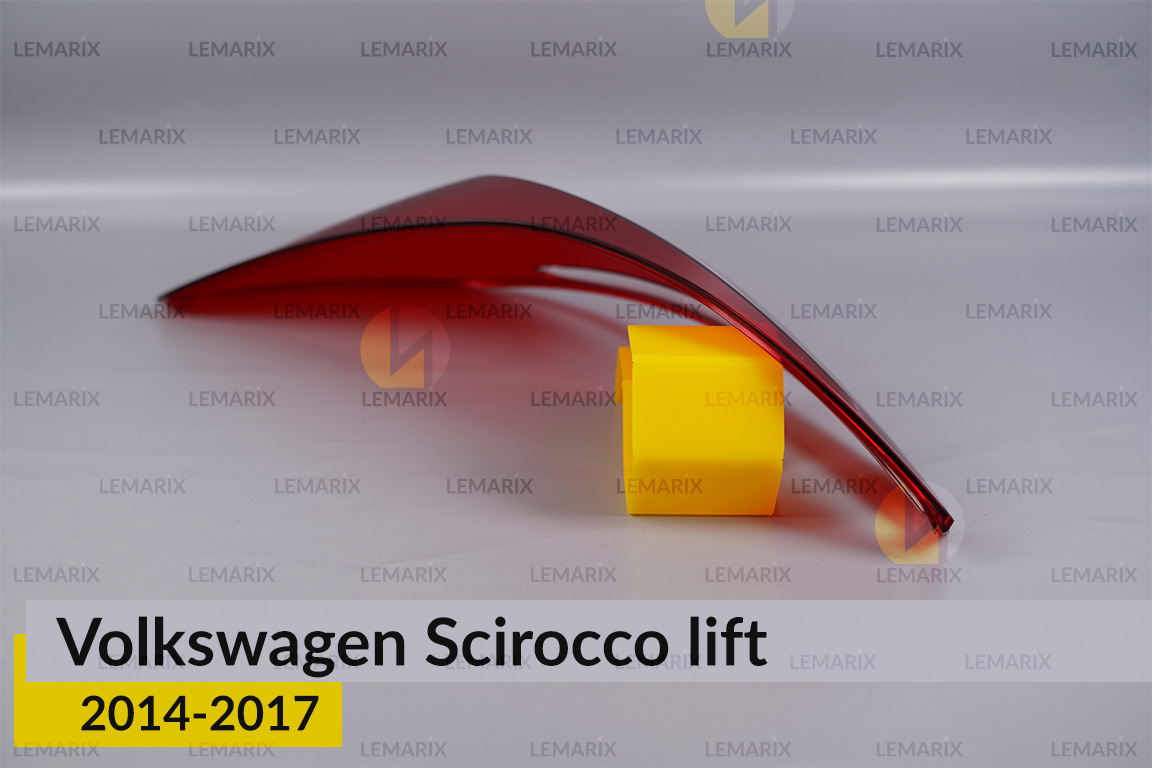 Скло заднього ліхтаря VW Volkswagen Scirocco (2014-2017) рест праве