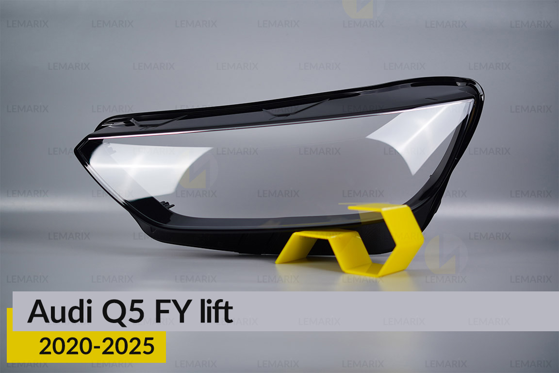 Скло фари Audi Q5 FY (2020-2025) рест ліве
