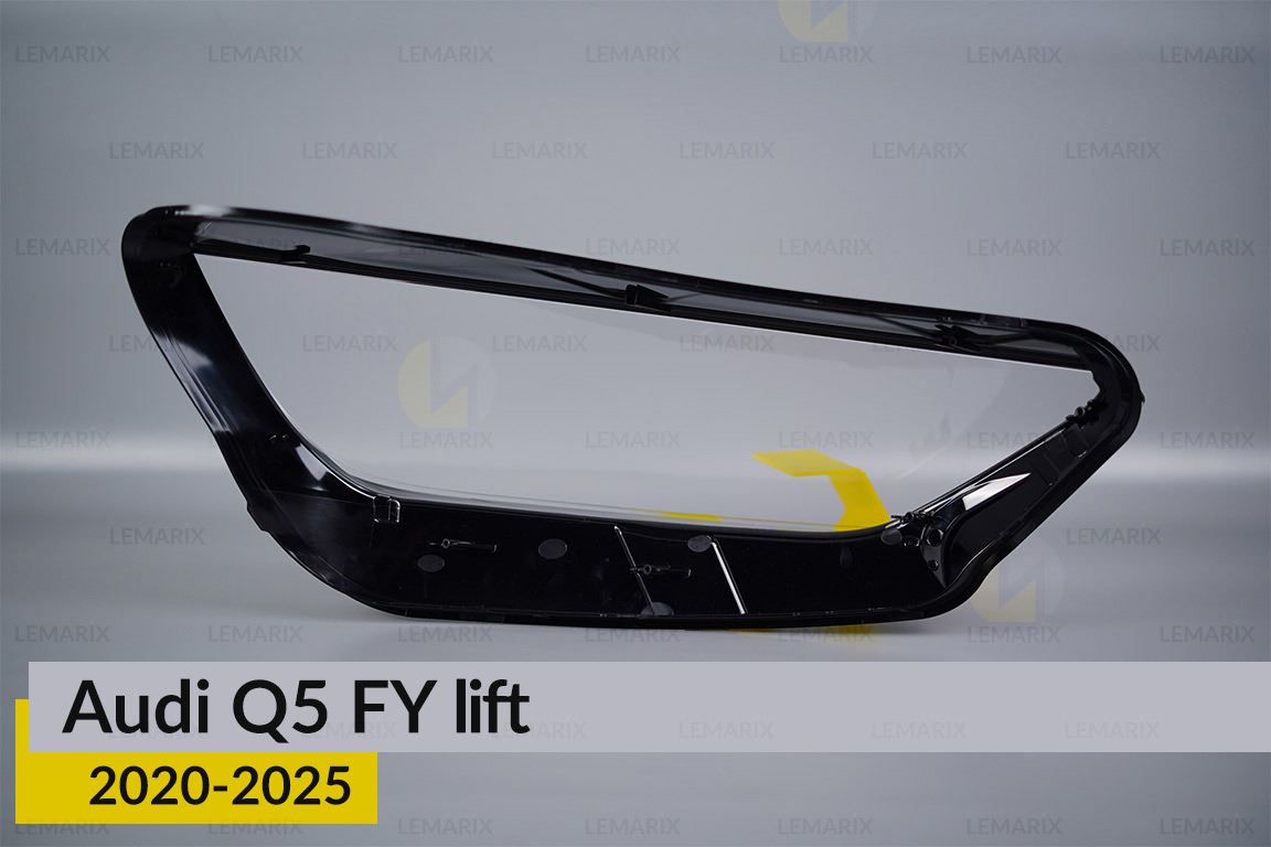 Скло фари Audi Q5 FY (2020-2025) рест ліве