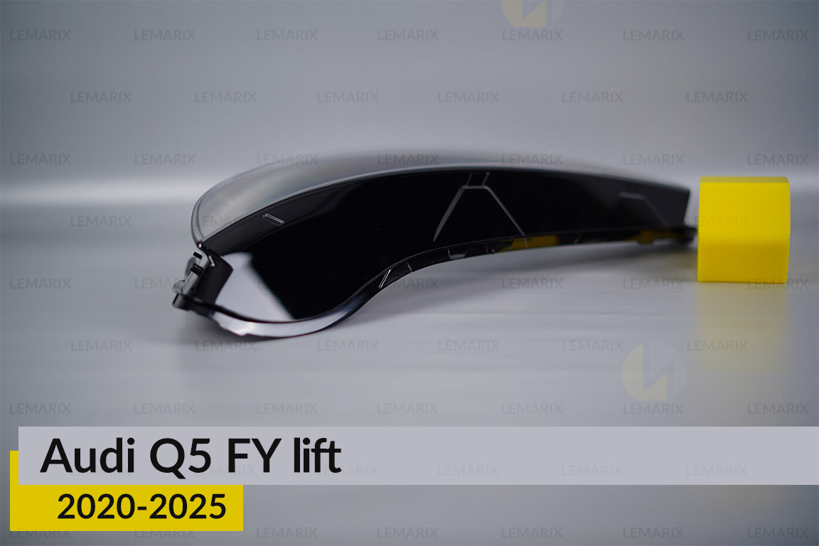 Скло фари Audi Q5 FY (2020-2025) рест ліве