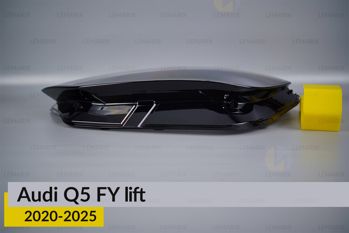 Скло фари Audi Q5 FY (2020-2025) рест ліве