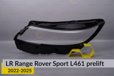 Скло фари Land Rover Range Rover Sport L461 (2022-2026) дорест ліве