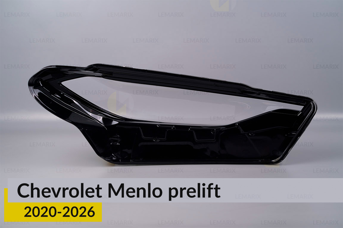 Скло фари Chevrolet Menlo (2020-2026) дорест ліве