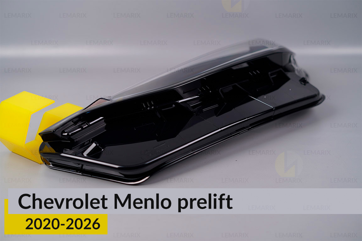 Скло фари Chevrolet Menlo (2020-2026) дорест ліве