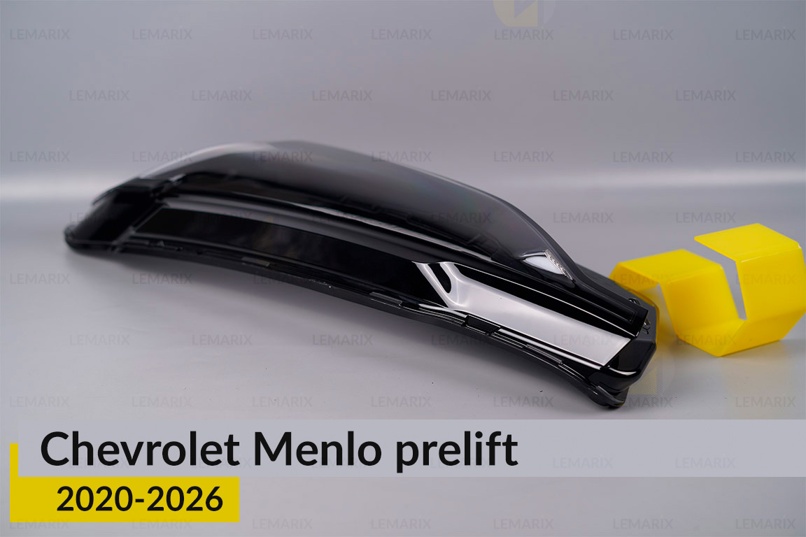 Скло фари Chevrolet Menlo (2020-2026) дорест ліве