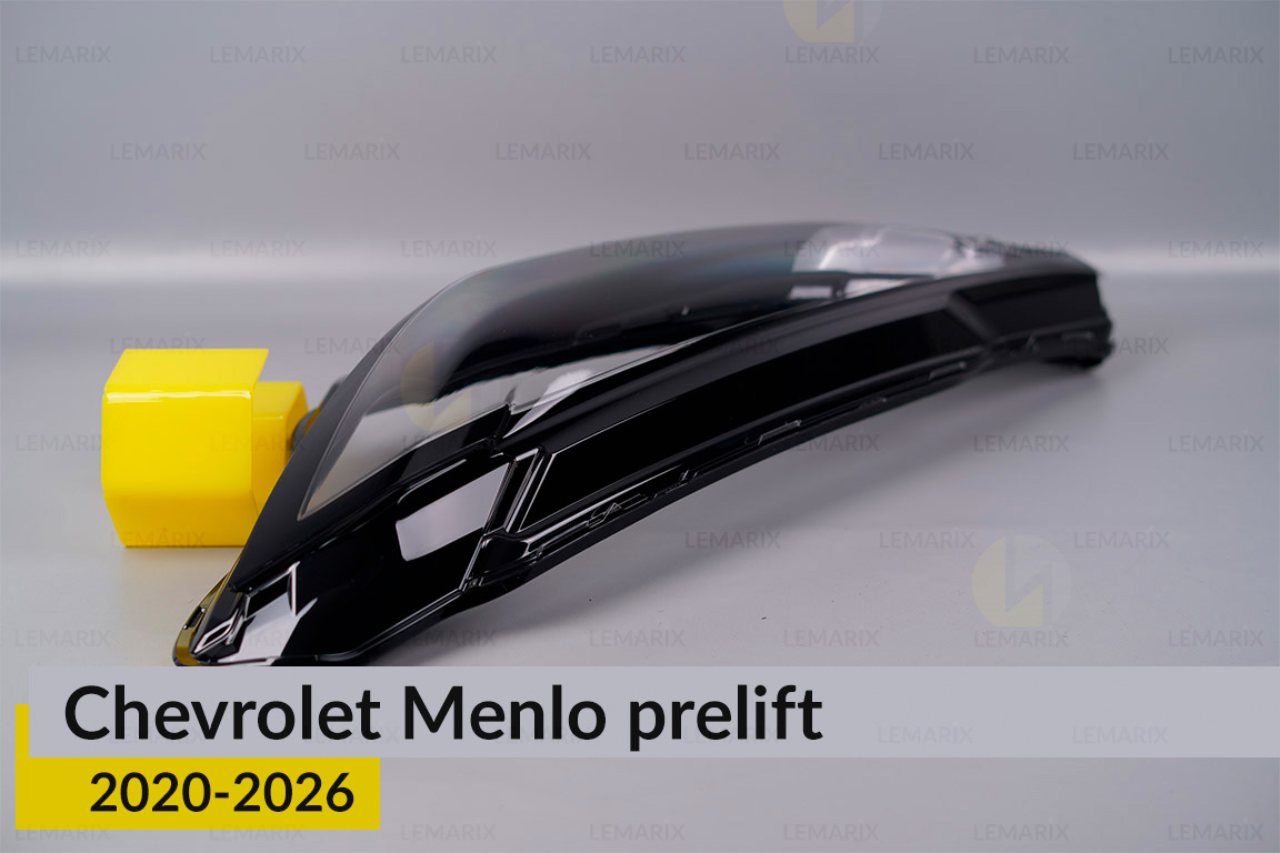 Скло фари Chevrolet Menlo (2020-2026) дорест ліве