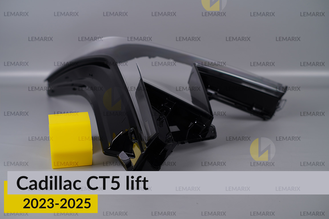 Скло фари Cadillac CT5 (2023-2026) рест ліве