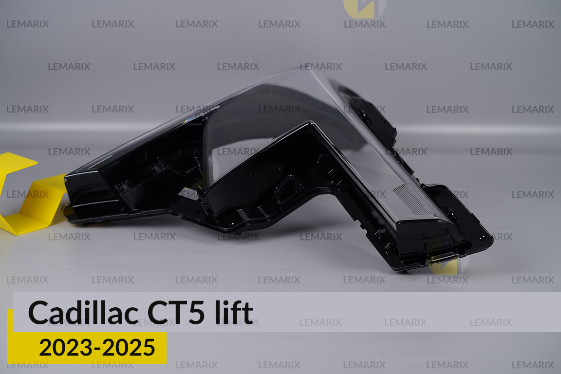 Скло фари Cadillac CT5 (2023-2026) рест ліве
