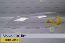 Скло фари Volvo C30 (2010-2013) рест ліве