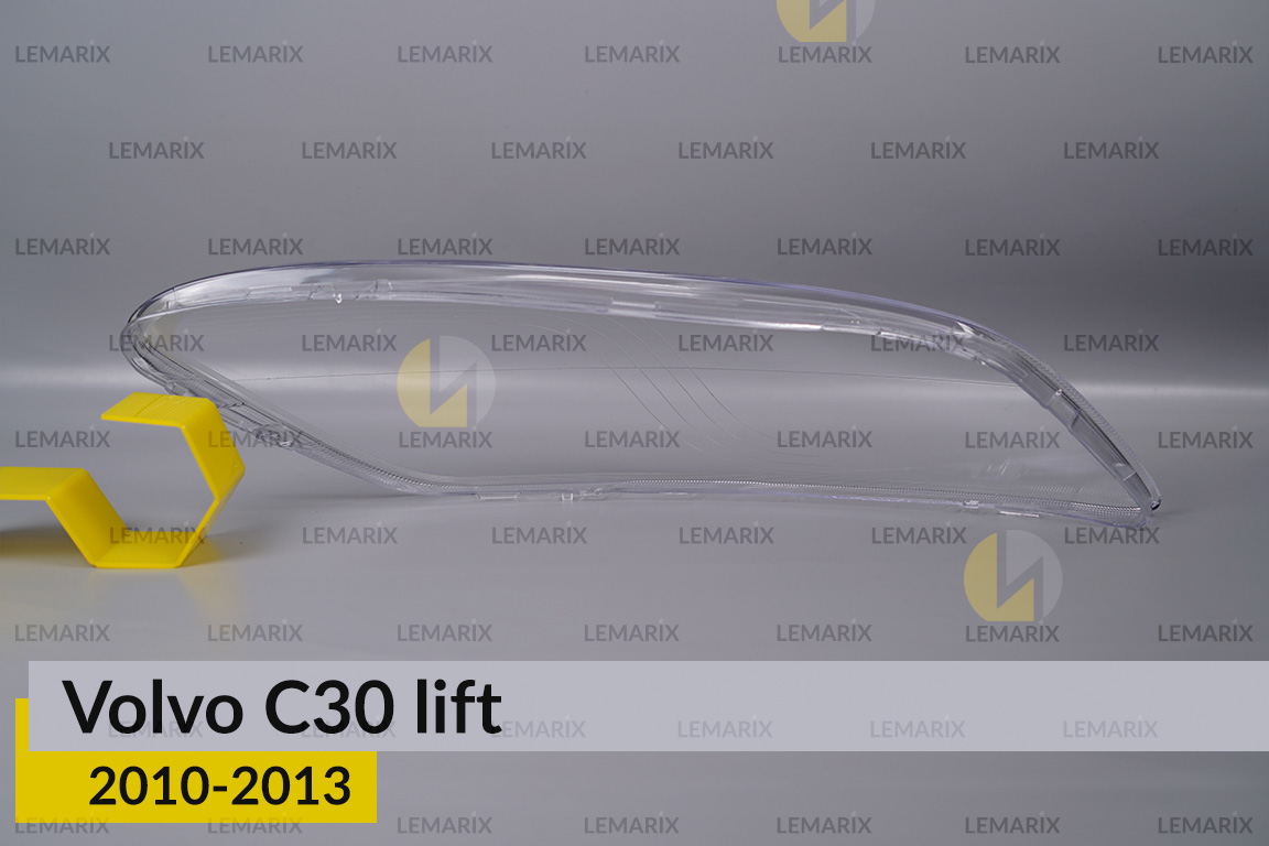 Скло фари Volvo C30 (2010-2013) рест ліве