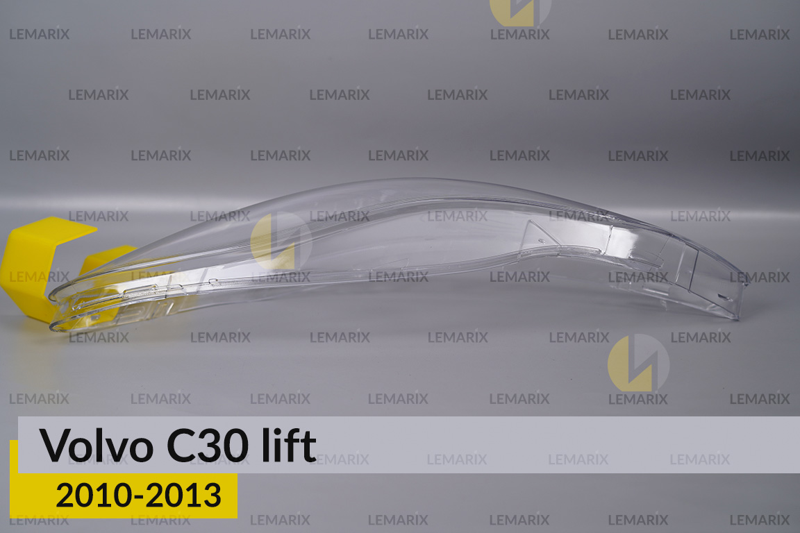 Скло фари Volvo C30 (2010-2013) рест ліве