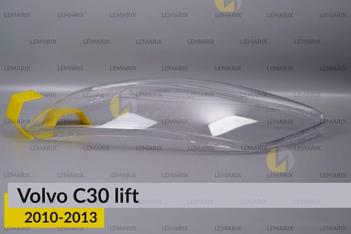 Скло фари Volvo C30 (2010-2013) рест ліве