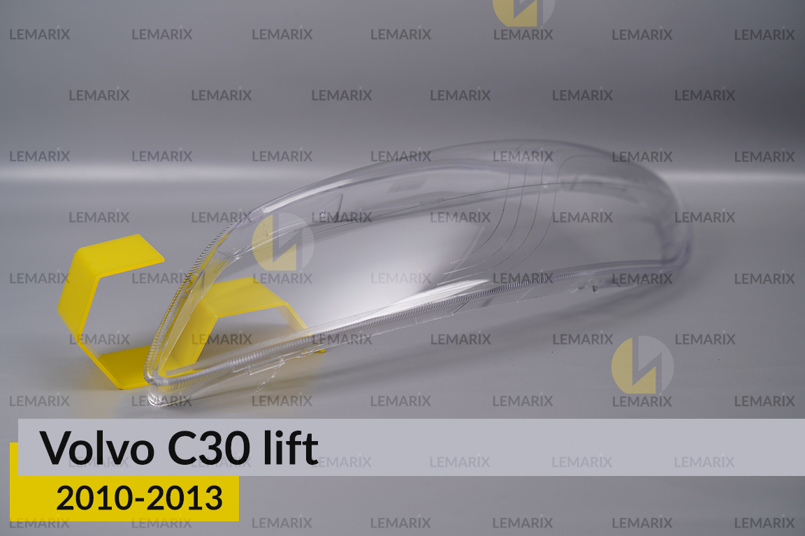 Скло фари Volvo C30 (2010-2013) рест ліве