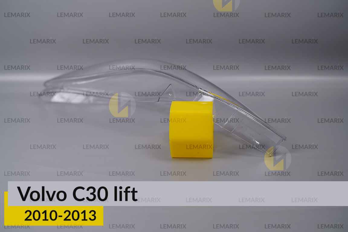 Скло фари Volvo C30 (2010-2013) рест ліве