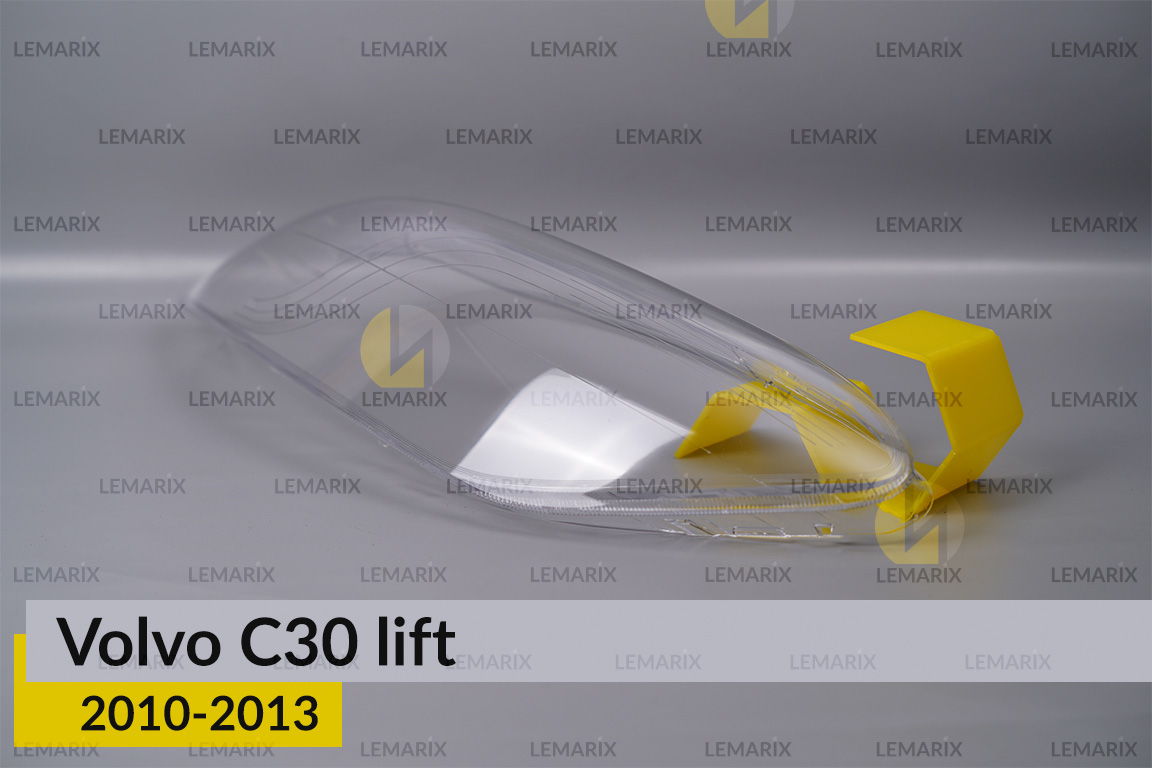 Скло фари Volvo C30 (2010-2013) рест ліве