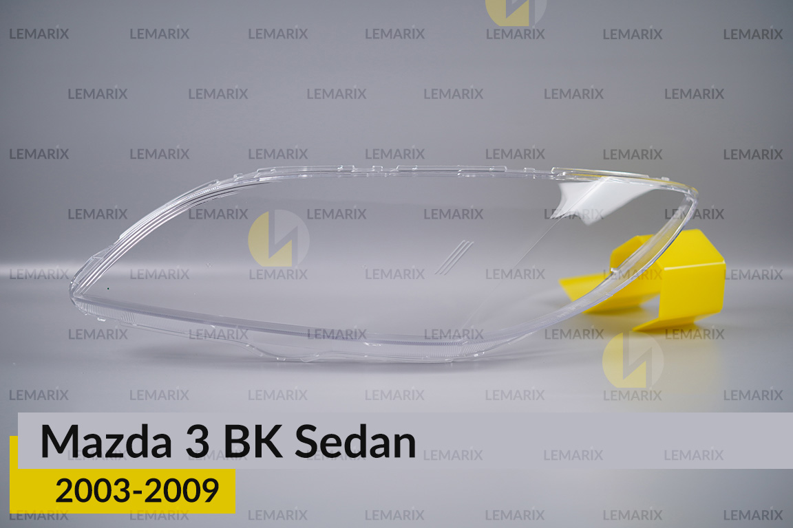Скло фари Mazda 3 BK Sedan (2003-2009) ліве
