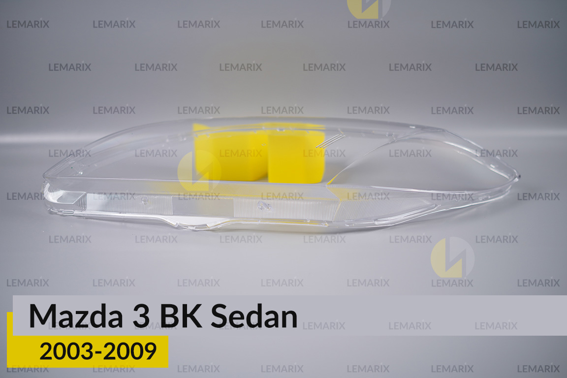 Скло фари Mazda 3 BK Sedan (2003-2009) ліве