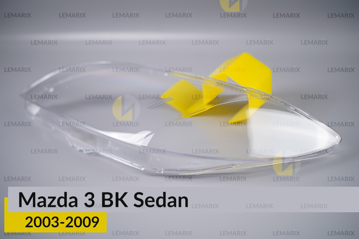 Скло фари Mazda 3 BK Sedan (2003-2009) ліве