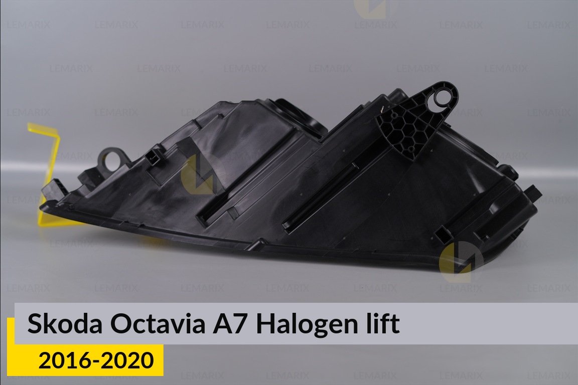 Корпус фари Skoda Octavia A7 Halogen (2016-2020) рест правий