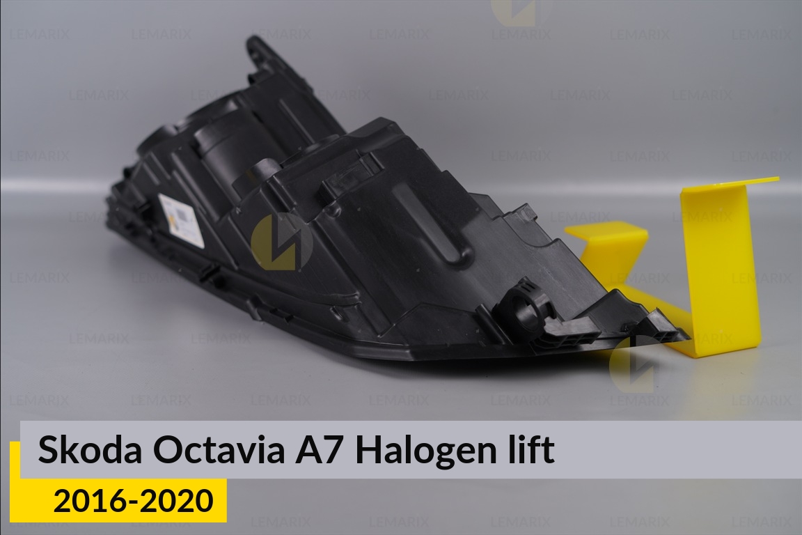 Корпус фари Skoda Octavia A7 Halogen (2016-2020) рест правий