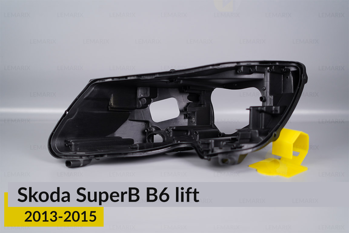 Корпус фари Skoda SuperB B6 (2013-2015) рест лівий