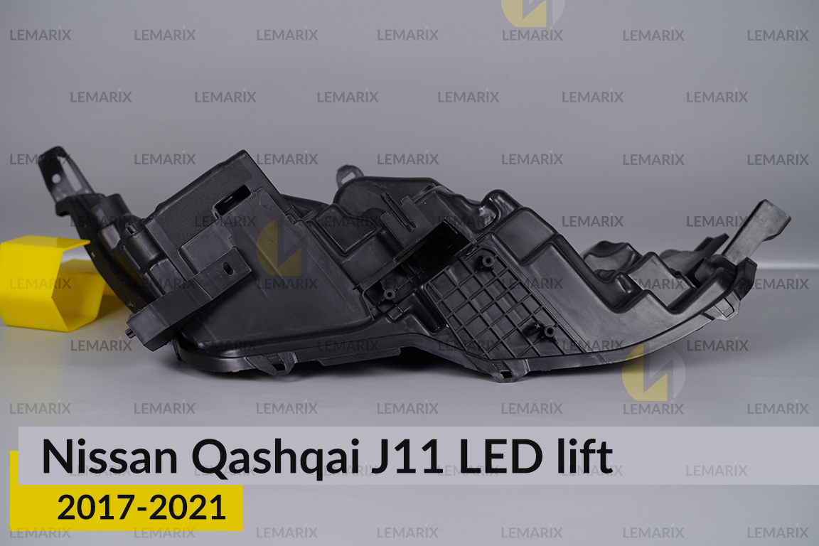 Корпус фари Nissan Qashqai J11 LED (2017-2021) рест лівий