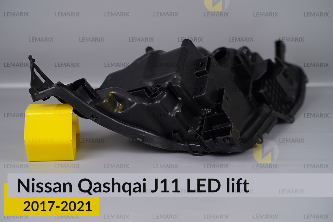 Корпус фари Nissan Qashqai J11 LED (2017-2021) рест лівий