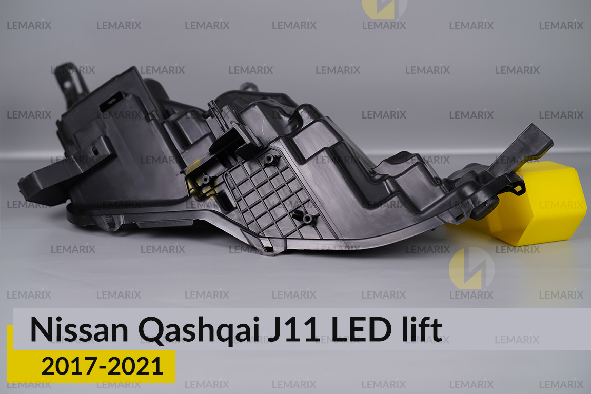 Корпус фари Nissan Qashqai J11 LED (2017-2021) рест лівий